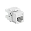Modular jack eXtreme KAT6 UTP RJ45 110-style enkle stk pakke Hvid