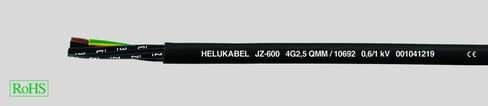 Styrekabel JZ600 7G1,5 UV-bestandig T500