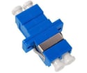Samleled LC duplex singlemode blå