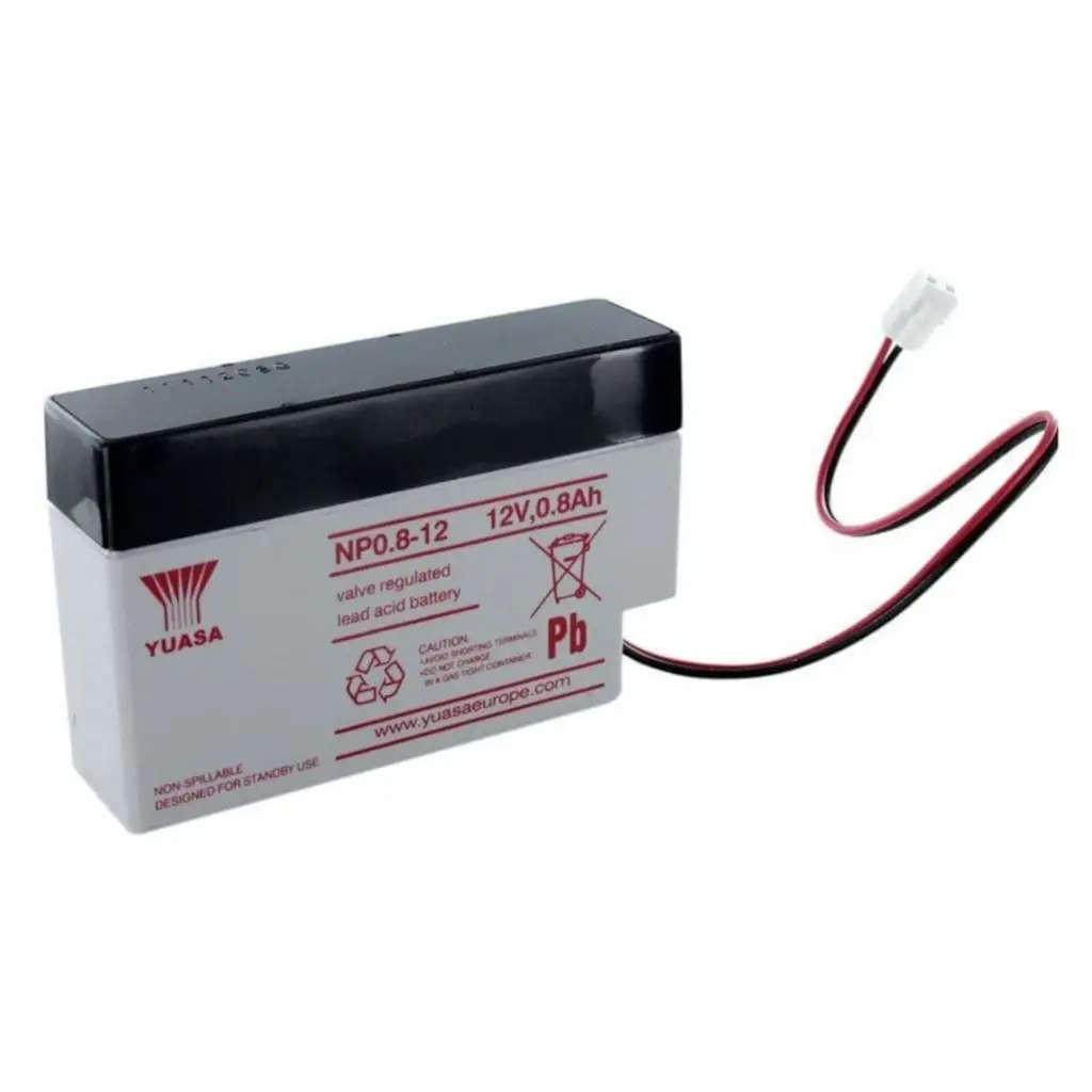 YUASA BLYBATTERI 12V/0,8AH