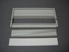 Din-skinneafdækning 3X1,5 modul