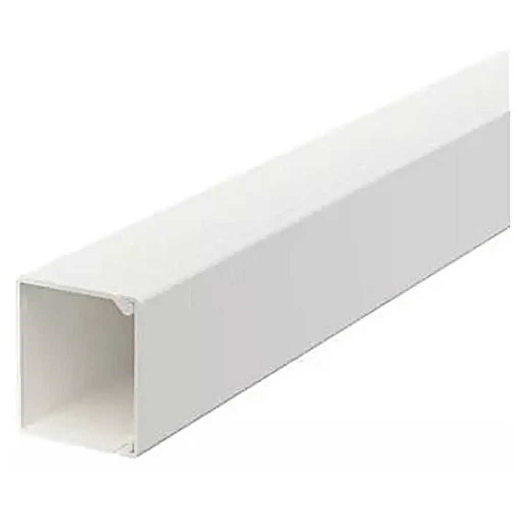 KABELKANAL 30X30 MM PERLEHVID RAL 9016