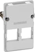 LK FUGA Dataudtag for 2x Systimax RJ45 1,5 modul indsats