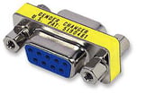 RS232 kønsskifte Adapter D-sub 9P hun/hun