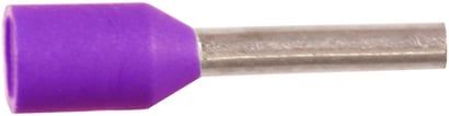 Isoleret terminalrør A0,34-8ETT 0,34mm2 L8 Rosa