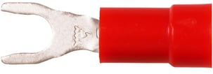 Isol. gaffelkabelsko A1532G 0,5-1,5mm2 M3 Rød