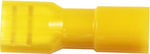 Helisol. spademuffe A4607FLSF 4-6mm2 6,3x0,8 Gul