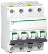 Acti9 iC60N 3P-N 10A  Dobbelt terminal B-karakteristik 6/10kA 230V Bredde 72mm