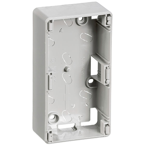 Opus 66 Underlag 2 modul 34 mm lysegrå