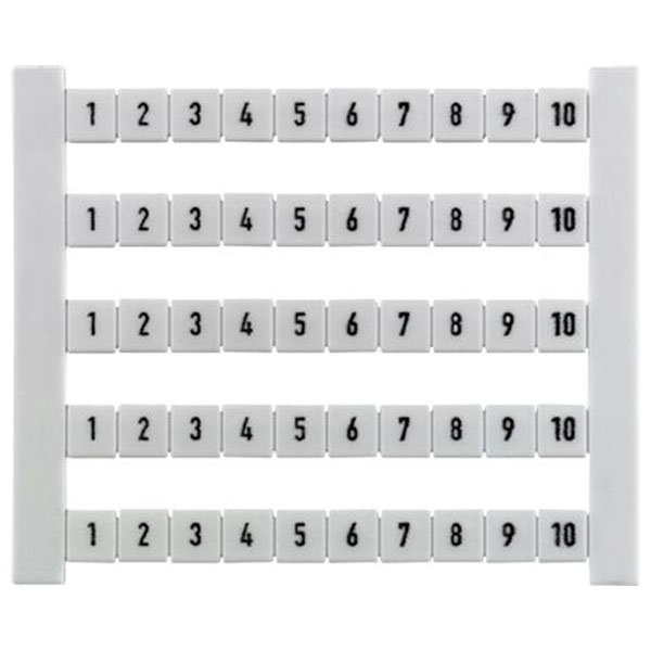 DEKAFIX MÆRKER 5-FWZ 1-10, 1 ark