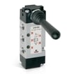 Manually operated valve-5/3 CO-1/8 - lever-lever378-900  MAN. VALVE SER. 3