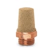 Silencer-sintered bronze-brass-M5 2931 M5  SILENCER