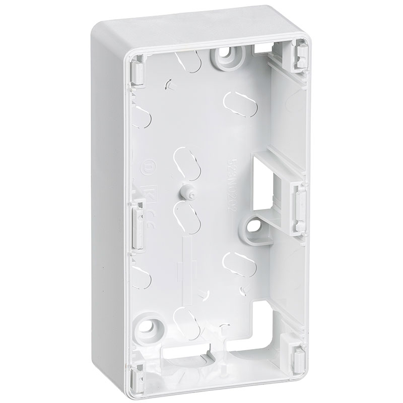 Opus 66 Underlag 2 modul 34 mm hvid