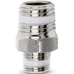 BSPT adaptor-male -male -nipple-1/4-1/2 thread  -PTFE seal  S2510 1/4-1/2  PIPE FITTING SPRINT
