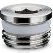 BSP adaptor-male  plug-3/8 thread  -PTFE seal  S2610 3/8  PIPE FITTING SPRINT