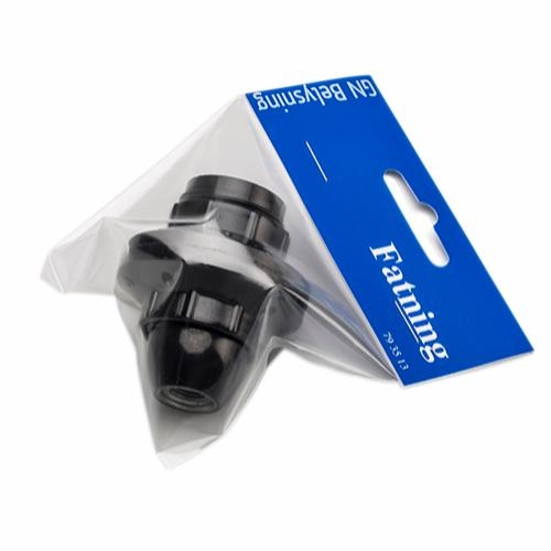 Kronefatning E14 sort