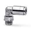 Dual seal push in fitting-swivel elbow-6mm tube -1/4 thread 8522 6-1/4  SUPER-RAPID FITTING