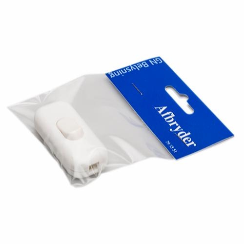 Gennemgangsafbryder hvid