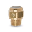Silencer-brass-stainless steel mesh-1/4 2901 1/4-17  SILENCER