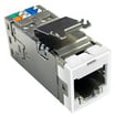 Modular Jack SLX KAT6A S/STP uden støvlåg hvid