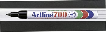 Marker Artline 700 permanent sort 0,7mm
