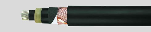Mellemspændingskabel NA2XS(F)2Y 6/10 kV 1x150rm/25 AL afmål