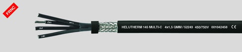 Multikabel HELUTHERM 145MULTI-C 2X0.75  afmål
