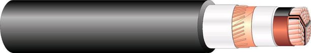 Installationskabel FXQJ-EMC 3X4/4 TR 500