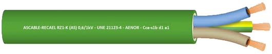 INST.KAB. GREENFLEX CCA HF 90 1X240 AFM.