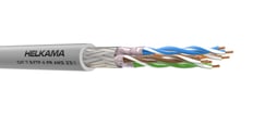 Datakabel skib Helkama CAT7 S/FTP 4x2xAWG 23/1 UV-bestandig sort