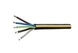 Alukaflex 5G6 gummikabel sort 0,6/1kV afmåling