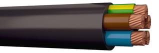 Gummikabel H07RN-F 5G1,5 mm2 BK 100 m CPR