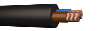 Gummikabel H07RN-F 2x1,5 mm2 BK 100 m CPR