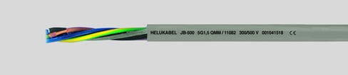 Styrekabel JB-500 4G2,5 afmål