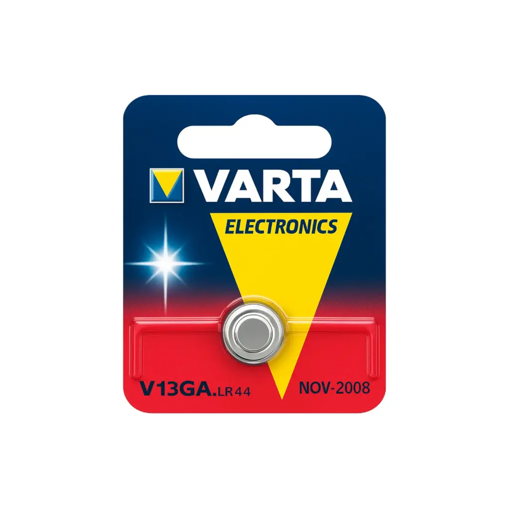 Varta batteri, Electronics V13GA/LR44/A76, 1,5 V, 1 stk.