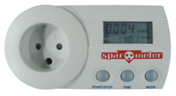SparOmeter energimåler hvid 230V 10A 2300W  u/jord