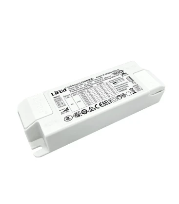 Lifud 40W DALI dæmpbar LED driver - Push dæmp og DALI, flicker free, passer til vores 29W / 36W / 40W store LED paneler