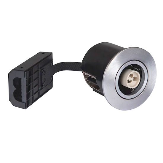 WÜRTH Downlight Rund 230V GU10 Børstet