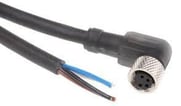 Følerkabel PUR M8 4-pin hun vinklet 5 meter XZCP1041L5