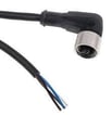 Følerkabel PUR M12 4-pin hun vinklet 2 meter XZCP1241L2