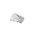 Modular Plug Kat. 6 UTP Pass-Through Rundt kabel Min/Max- leder isolation dia. Ø0,96/1,02 mm