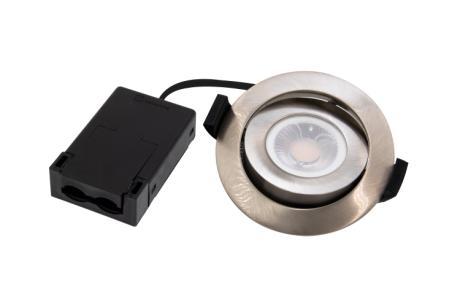 DIOSPOT 25 DOB 12V stål 5W 927/930 300lm 55°
