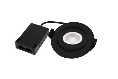 DIOSPOT 25 DOB 12V sort 5W 927/930 300lm 55°