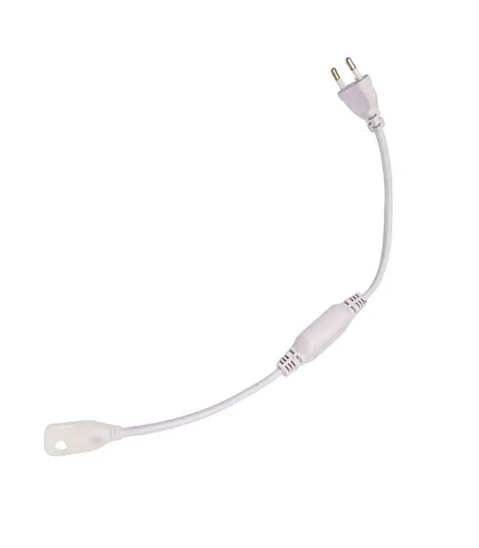Stik til 230V LED strip (COB)  Inkl. endeprop 230V