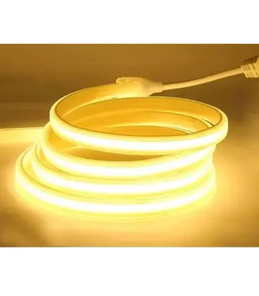 5 m. vandtæt COB strip - 230V, IP67, 360 LED, 10W