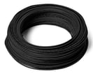 Installationsledning H07V-U 1X1,5 Sort R-100