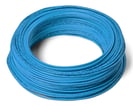Installationsledning H07Z1-U Hf 1x1,5 R-100 lyseblå