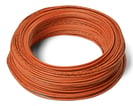Installationsledning H07Z1-U Hf 1x1,5 R-100 orange