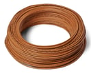 Installationsledning H07Z1-U Hf 1X2,5 Brun R-100