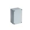 Monteringskasse aluminium 80x125x58mm (BxLxH) IK 08 IP66/IP67 NEMA type 4X grå CAD RAL 7001